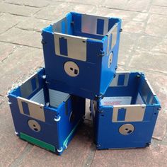 doosjes van floppy disks